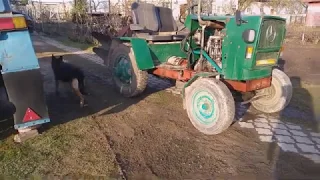 саморобний трактор кінцеве відео