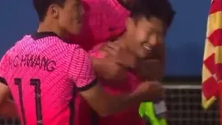 Son Heung-min Free kick Goal Vs Chile | South Korea Vs Chile | 2-0 |