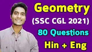 Geometry all Questions asked in SSC CGL 2021 by Rohit Tripathi