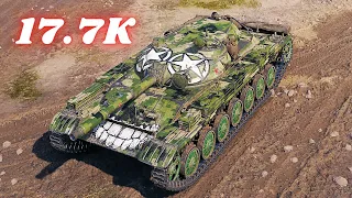 T-100 LT   17.7K Spot Damage  World of Tanks , WoT Replays tank game