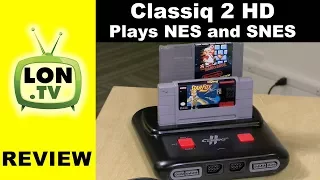 Classiq 2 HD NES AND SNES Combo Clone Console Review - by Old Skool games