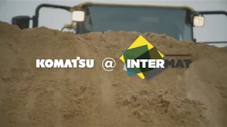 Komatsu at Intermat 2018 - Save the date