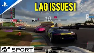 Gran Turismo Sport PS4: Connection Problems! Lag Issues? (Eighteen O Five)