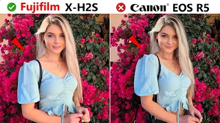 Fujifilm X-H2S Vs Canon EOS R5 | Camera Test
