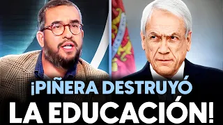 BRUTAL JUAN PABLO ARRIAZA ARREMETE contra SEBASTIÁN PIÑERA y LO CULPA por MALA EDUCACIÓN CHILENA