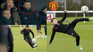 Crazy 🔥, Kai Rooney shocks his Dad, scores 4 goals ⚽️ again 😲, Manchester United, Kobbie Mainoo...