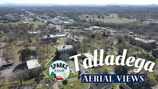 Aerial Views Over Talladega County