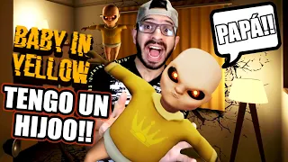 TENGO UN HIJO MALVADO | BABY IN YELLOW EN ESPAÑOL | JUEGOS LUKY