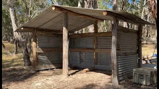 Wood Shed Build for under $100 completed over a Weekend. Using Recycled and Natural resources