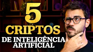 5 CRIPTOMOEDAS DE INTELIGÊNCIA ARTICIFIAL | Como ganhar dinheiro com IA?