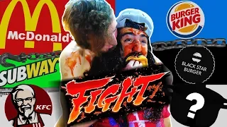 McDonalds vs Burger King vs KFC vs Subway vs Black Star Burger : ВОЙНА БЕСКОНЕЧНОСТИ