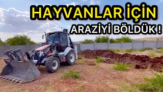 ARAZİYİ 2’ye BÖLDÜK ! İşler ÇOK HIZLI İLERLİYOR !