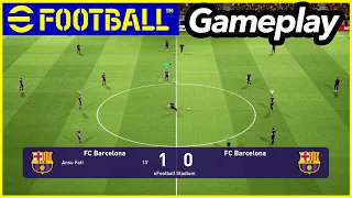 eFootball PES 2022 Full Match Beta Gameplay - Barcelona vs Barcelona (PS5)