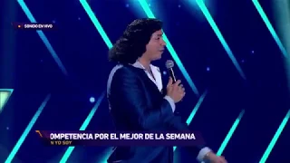 Yo soy Camilo Sesto 'Perdóname' Competencia por ser el mejor de la semana Yo soy Chile 1 temp CHV