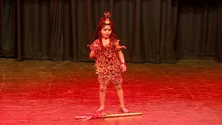 Hello Kids Suvarna Annual Day Celebration (Shiva tandav by senior.kg child)