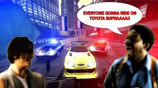 Toyota delivers Supra to RPD - Need For Speed Most Wanted - Ronnie's Supra vs Police Toyota Supra