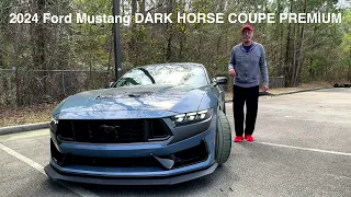 Exclusive POV Test Drive & Walkaround Of The 2024 Ford Mustang Dark Horse In Action!