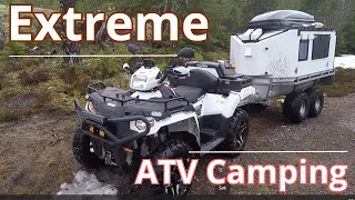 Ekstrem ATV Camping / Extreme ATV Camping / Polaris / Cam Am / Camper trailer/ Overland trailer