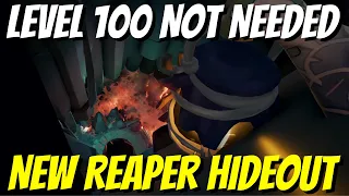 Get Into New Reaper Hideout Area Without Level 100 | Season 8 | Sea of Thieves