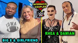 5 Interracial WWE Couples - Big E Girlfriend, Rhea Ripley & Damian Priest