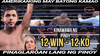 Amerikanong may batong kamao pinaglaruan ng Pinoy sa laban