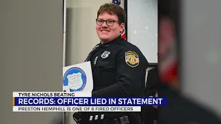 Officer who used Taser on Tyre Nichols lied in statements, records allege