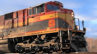 🦅 KCS & BNSF ACe's Lead CSX Ethanol Train Thru Hancock