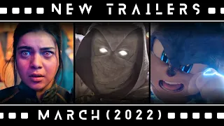 NEW TRAILERS (2022) WEEK 11 | Moon Knight, Ms. Marvel, Sonic the Hedgehog 2...