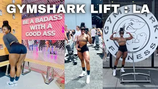 GYMSHARK LIFT : LA💕 🦈 | gymshark HAUL | Got a PUPPY 🐶