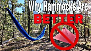Hammock Camping Vs Tent Camping | 5 Reasons WHY Hammocks are BETTER