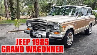 Jeep Grand Wagonner 1985. Toda una joya