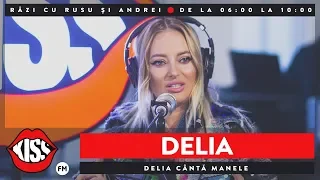 Delia cântă manele @ KissFM