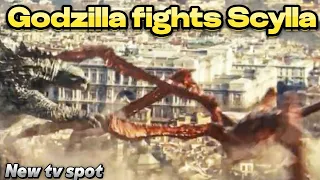 Godzilla x Kong new tv spot Godzilla fights Scylla(Kaiju Universe Roblox)