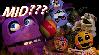 FNAF TIER LIST BUT I NEVER PLAYED THE GAMES