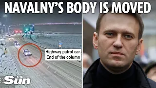 'Murdered' Alexei Navalny’s 'bruised body smuggled out of Russian prison' as Putin branded 'killer'