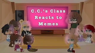 C.C./Evan/’s Class React To C.C. Memes || Trigger Warning in Desc || Subtitulos en Español || 3/4 ||