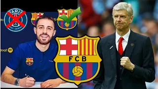 ✅URGENT : PSG-BARÇA BERNARDO SILVA A FAIT SON CHOIX | ARSÈNE WENGER DÉVOILÉ LE GRAND ERREUR DE XAVI