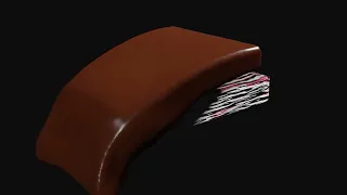 Chocolate fluid simulation | Blender