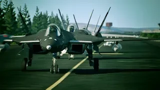 Ace Combat 7: Skies Unknown (Su-57 + Pulse Laser) Mission 5 l 444 |_・) ノ⌒●