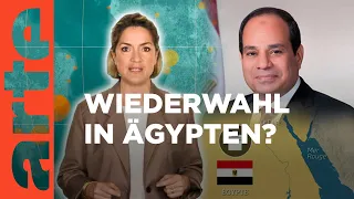 Wahl in Ägypten: Al-Sisi und die Krise | Mit offenen Karten - Im Fokus | ARTE