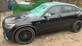 Реконструкция кузова Mercedes GLC AMG 63 Body repair