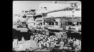 India, Benares, Varanasi,  back in 1937, Ganges bathing.