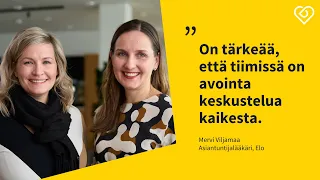 Heidi ja Mervi arvostavat luottamusta ja tiimityötä 🤝 Elossa onnistutaan yhdessä ⎮ Duunitori