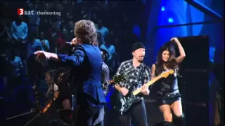 GimmeShelter - MickJagger, U2, Fergie (Rock'n'Roll Hall of Fame 3SAT)