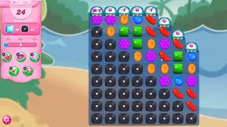 Candy Crush Saga LEVEL 136 NO BOOSTERS (OLD VERSION with Countdown Crystals)