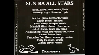 Sun Ra All Stars Paris 11/1/1983