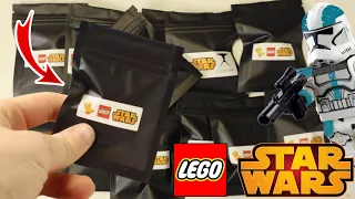 MYSTERY LEGO STAR WARS CUSTOM CLONE TROOPER AND IMPERIAL MINFIGURE BLIND BAG OPENING!