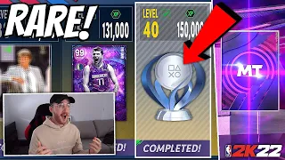 It Took Me 365 Days To Complete NBA 2K22 MyTeam 100% & Get Platinum?