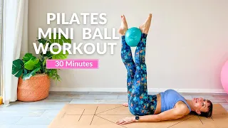 Pilates Mini Ball Workout for Core Strength and Stability | Intermediate Level | 30 Minutes