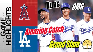 Los Angeles Dodgers vs Los Angeles Angels [GAME SOLO HOMERUN] Shohei Ohtani MVP | Dodgers Tie Game!